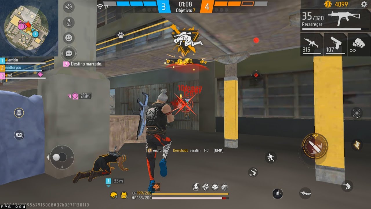 HIGHLIGHTS EM 4x4 APOSTADO! 🥋🎆 Highlights Free Fire Ryzen 7 5700x RTX 3060