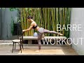 15 MIN LOWER BODY BARRE WORKOUT || Strong Legs & Glutes