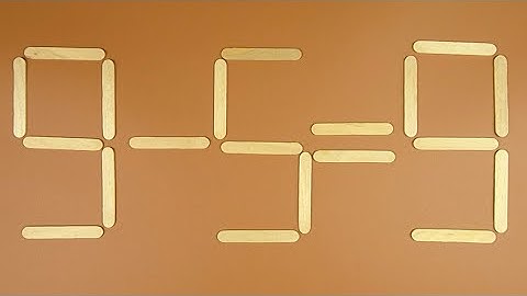 Solve The Popsicle Stick Puzzle 2