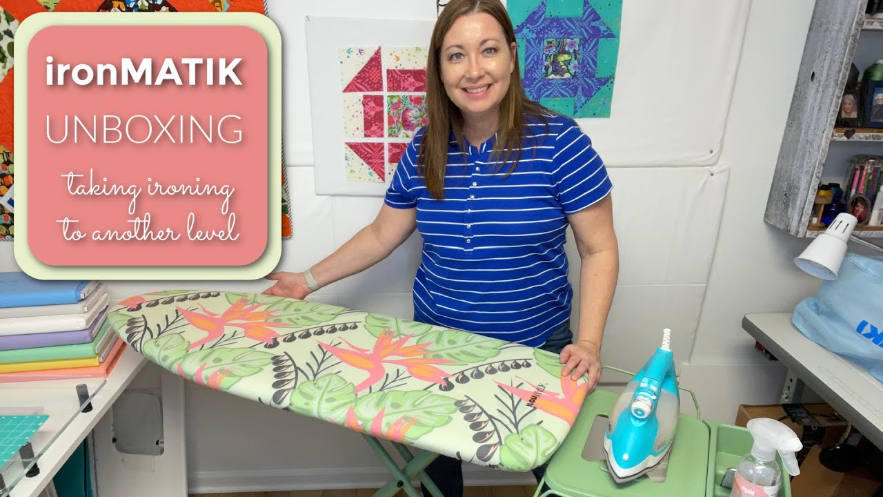 Unboxing the ironMatik ironing board - YouTube