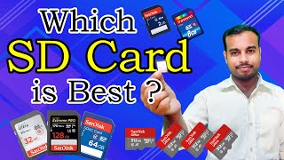 Which SD Card is Best ? SD & Micro SD Cards Explained Hindi | Difference Between SDSC , SDHC , SDXC