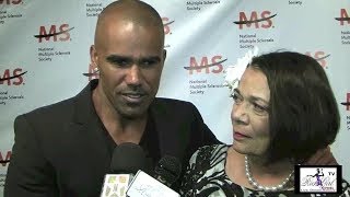 Shemar Moore And His Mother Marilyn Moore Is Honored At The National Multiple Sclerosis Society