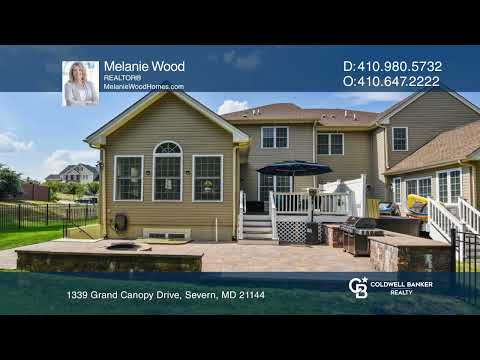 1339 Grand Canopy Dr, Severn, MD home video tour