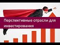 Перспективные отрасли для инвестирования