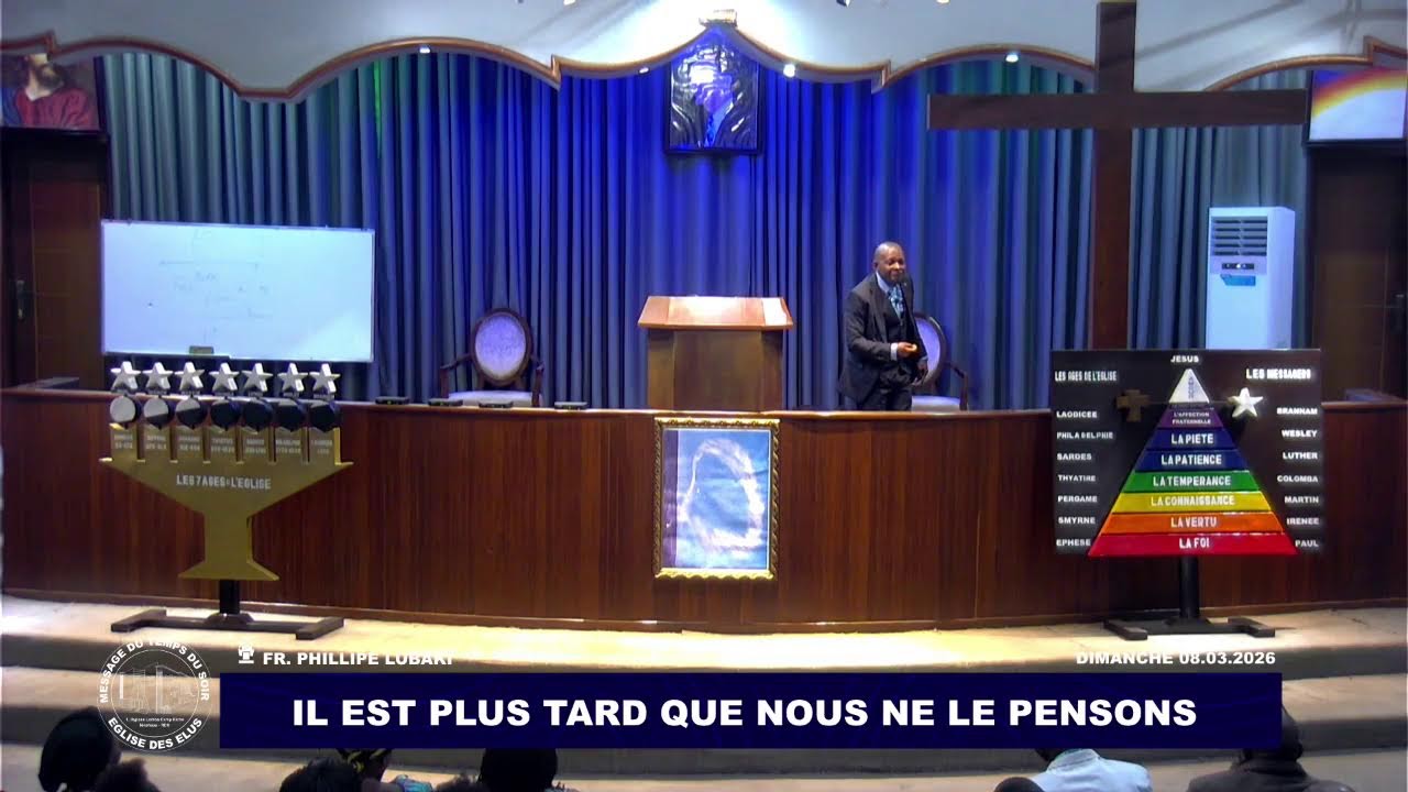 EDE | CULTE DOMINICAL | DIMANCHE 08.03.2026 | FR. PHILIPPE LUBAKI