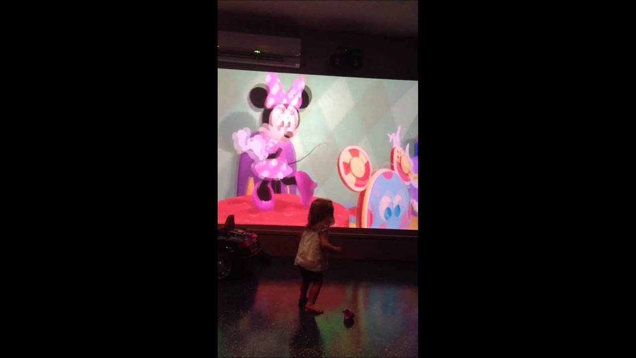 Evie loves her hot dog song.