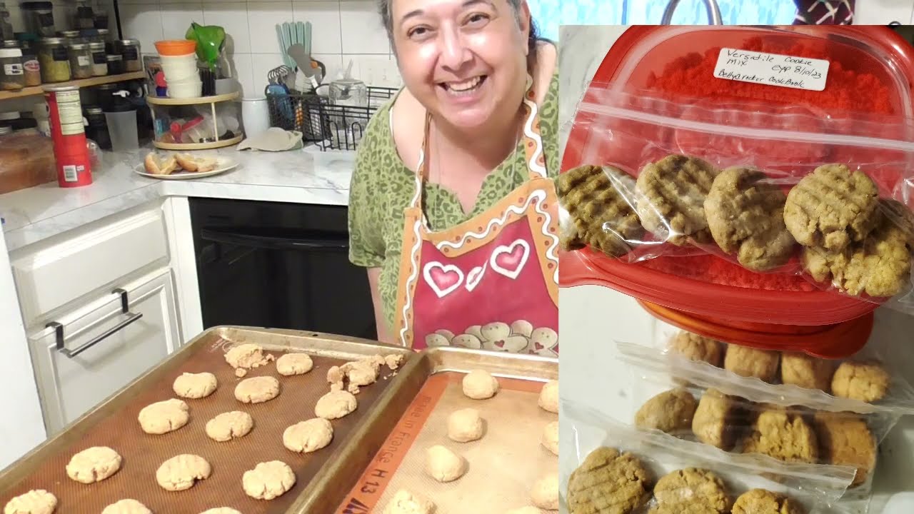 Versatile Cookie Mix-make the base mix then ready to make a Variety of Flavors & it's Shelf Stable