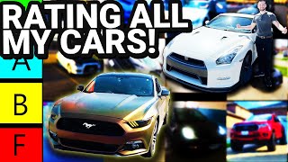 Ranking Every Car I've Ever Owned | Tier List