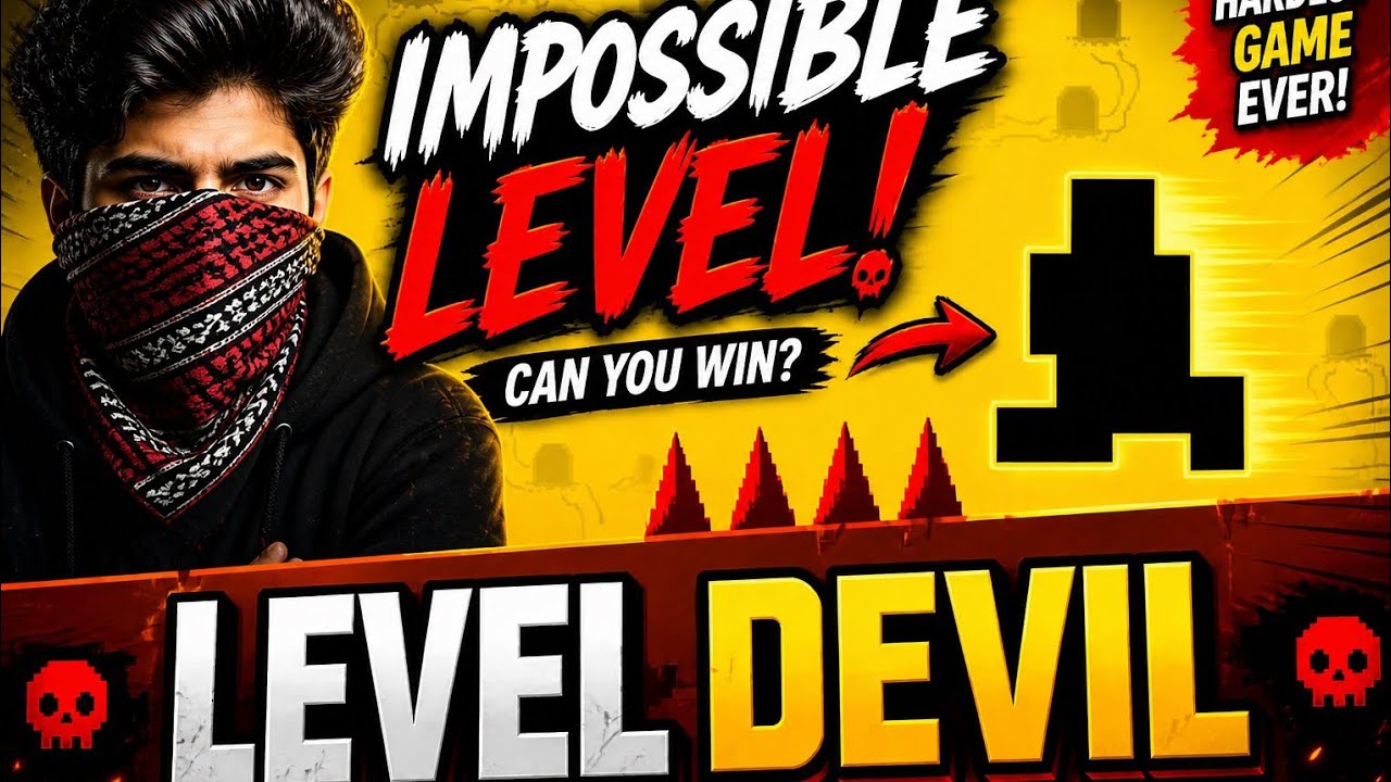 I Tried LEVEL DEVIL… This Game Is IMPOSSIBLE 😱 - YouTube