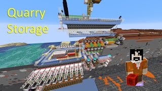 Storage for a quarry! Minecraft Java SMP v1.21.11