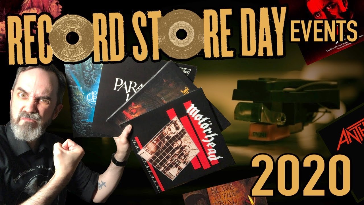 Record Store Day 2020 Events - Vinyl Purchases Round-Up | Metal, Rock, & Soundtracks