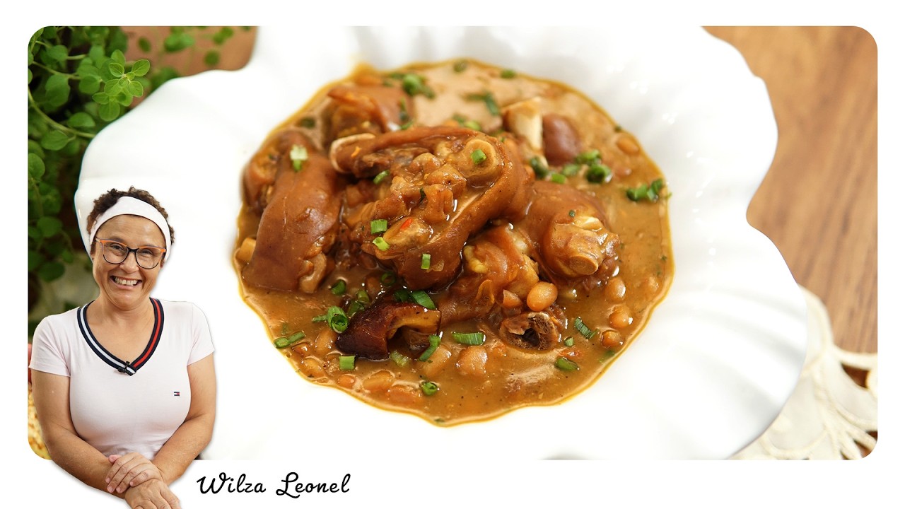 FEIJÃO COM PÉ DE PORCO E INGREDIENTE SECRETO, QUER DESCOBRIR? - Wilza Leonel