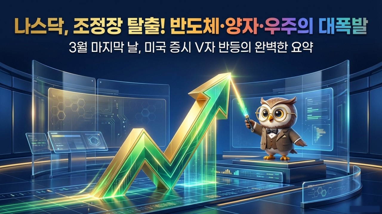 [0401 미국증시] 공포가 증발한 미 증시 V자 대반전 | 미국 증시의 완벽한 V자 반등과 조정장 탈출