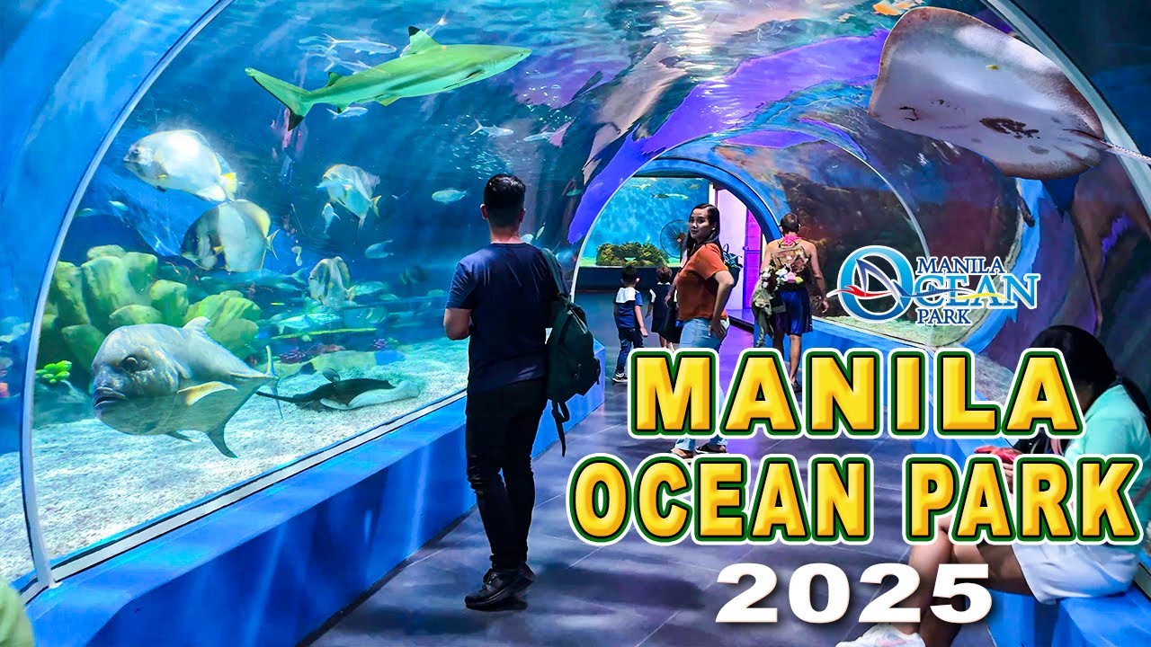 The Complete Walk Tour of Manila Ocean Park 2025 | Oceanarium, Biodome, Sealion Show and Aqua Park