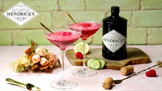 Treat Your Friends With This Ravishing Raspberry Sqroppino, Made with Hendrick’s Gin!