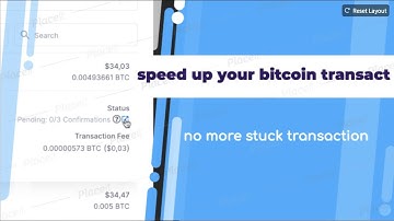 How to unstuck a low-fee bictoin transaction : bitcoin accelerator