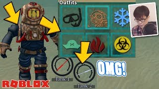 Getting The Power Suit Scuba Diving At Quill Lake Roblox Youtube - karina omg roblox diving