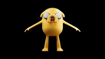 3D Modeling Jake the Dog