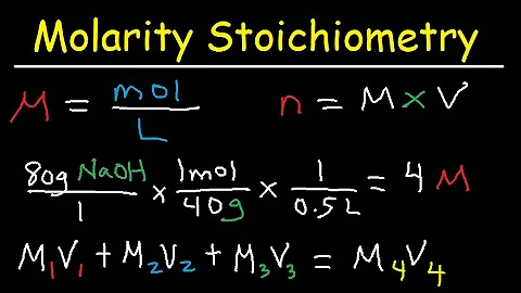 Molarity Dilution Problems Solution Stoichiometry Grams, Moles, Liters Volume Calculations Chemistry
