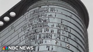 Houston Skyscrapers Damaged In Severe Storms