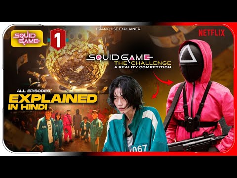 Squid Game 2021 Complete Series Explained In HINDI | Netflix Squid Game हिंदी / उर्दू | Hitesh Nagar