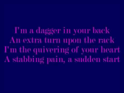 When You're Evil- Voltaire lyrics