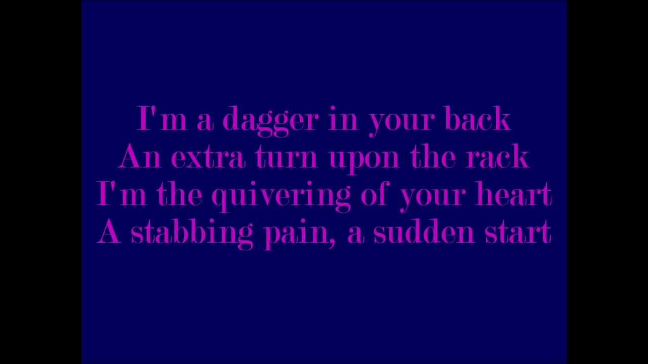 When You're Evil Voltaire lyrics YouTube