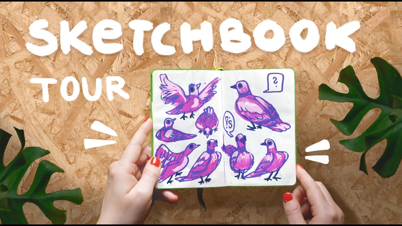 My UGLY Sketchbook :) ✷ SKETCHBOOK TOUR 14 B ✷