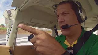 Decolagem Com Vento De Través - Cessna 172P