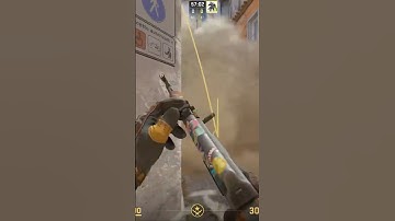 How to smoke Banana from CT spawn on inferno ! #cs2 #cs2inferno #gaming #shorts #cs2infernosmokes