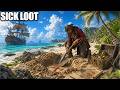 Digging up Buried Treasure for HUGE LOOT in The Best Pirate Survival Game…