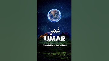 🌹Umar🌹 | Name Meaning Status || Urdu e Hind Official #ytshorts #shorts #umar #umarriaz