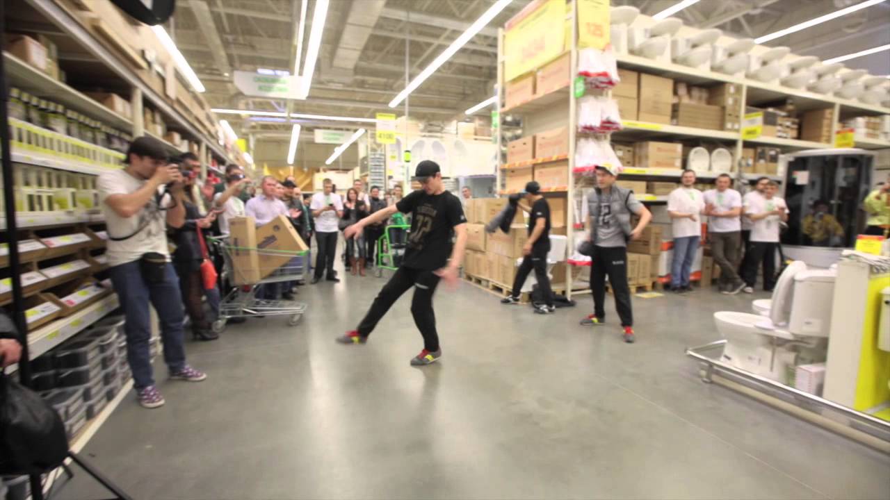 Леруа Мерлен Тюмень. Открытие строительного сезона 2015 ГОНКИ - YouTube