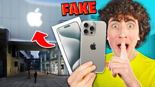 Porto il CLONE DELL'IPHONE 15 ALL'APPLE STORE e VENGO CACCIATO! *no clickbait* screenshot 3