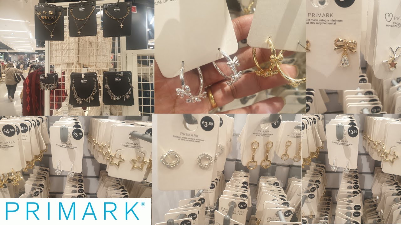 PRIMARK - NOUVELLES COLLECTIONS DES BIJOUX (AUTOMNE 2025) POUR LES FEMMES - Ne pas rater !