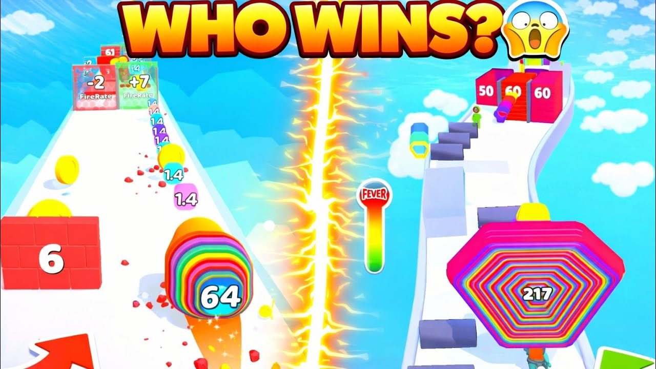 Layer Man vs Smash Runner 3D – Ultimate Stack Battle! 🔥 Who Wins?