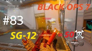 Call of Duty BO7¤ SG-12 gameplay on EXPOSURE (No Commentary)