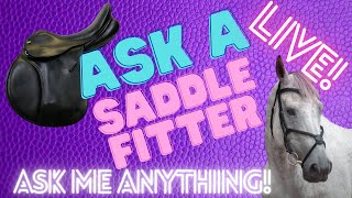 Chat about Adjustable Saddles - LIVE - Plus 'Ask A Saddle Fitter'