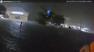 Bodycam video captures Florida deputy, man sucked into drainage pipe during rescue