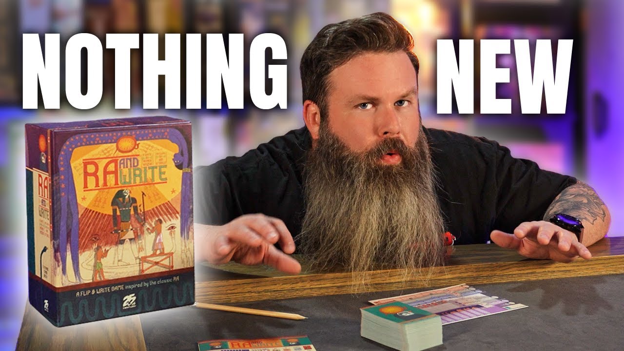 Как Ra and Write стали моей САМОЙ ПОПУЛЯРНОЙ настольной игрой 2025 года!?