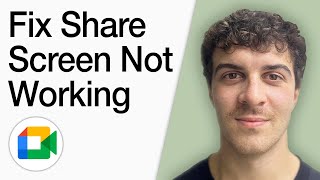 How To Fix Google Meet Share Screen Not Working On Windows 10 Problem (Full 2025 Guide)