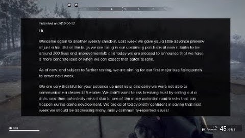 Generation Zero MASSIVE BUG FIX NEXT WEEK?! (200 FIXES AND IMPROVEMENTS)