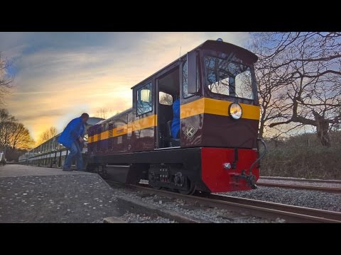 A Winters Day Trip To The Ruislip Lido Railway