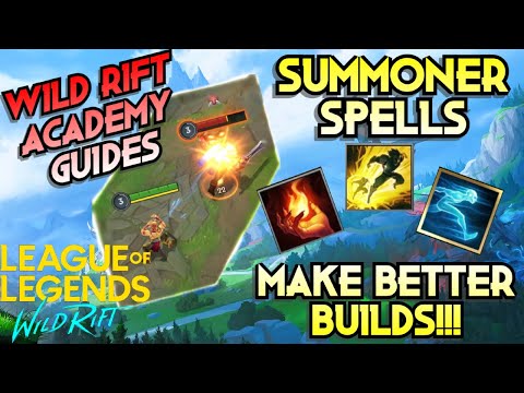 Wild Rift Academy Guides: Summoner Spells Breakdown - League of Legends Mobile @SunBros