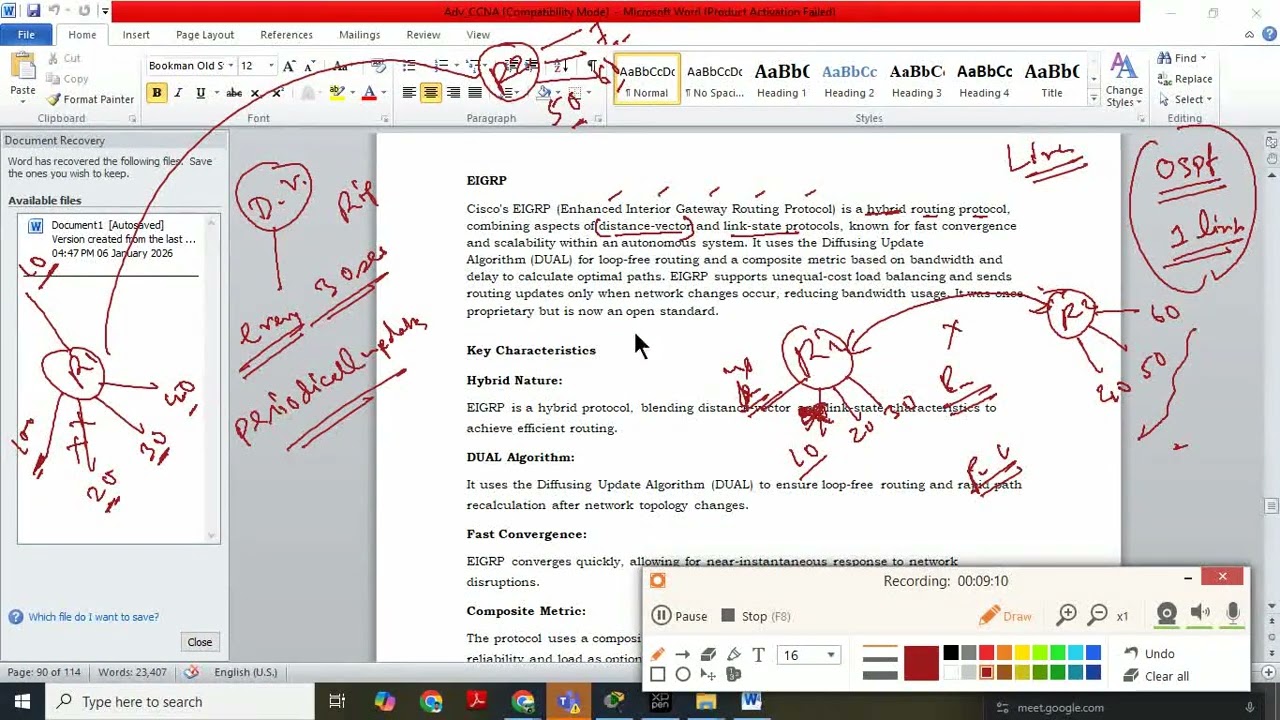 Class-21 How to Configure EIGRP in Cisco Router | EIGRP Protocol Configuration Step by Step Complete