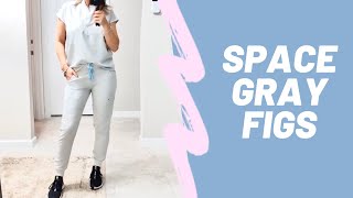 NEW SPACE GRAY FIGS SCRUBS TRY-ON AND REVIEW 