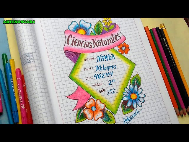 IDEAS para Dibujar Caratulas - Portada de Ciencias Naturales - thptnganamst.edu.vn