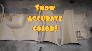 Repairing and Painting Plastic Trim - (1967 Chevy Impala) [Supernatural Impala Tribute]