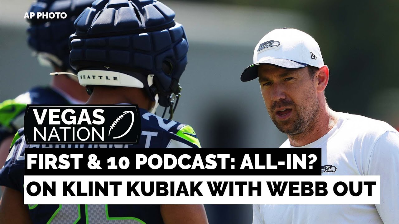 First and 10 Podcast: Raiders All-in on Klint Kubiak?