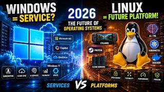 Windows Is Becoming a Service, Linux Is Becoming a Platform (2026) | The Future of Operating Systems